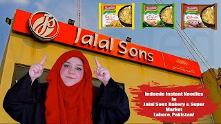 Indomie Instant Noodles in Jalal Sons Bakery \u0026 Super Market Lahore, Pakistan!