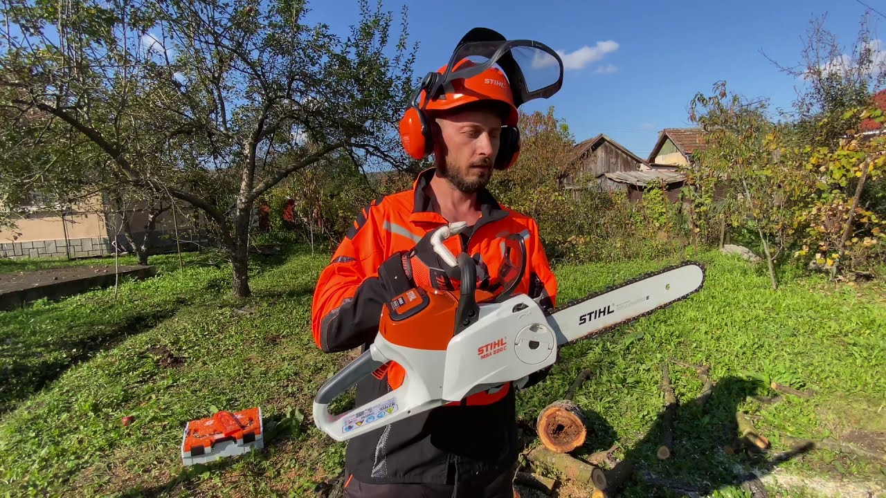 Stihl MSA 220 C Battery Powered Chainsaw (drujba Stihl Puternica Pe ...