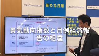 景気動向指数と月例経済報告の相違