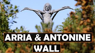 The Roman-Inspired Statue Arria and Antonine Wall, the True Northern Frontier of the Roman Empire