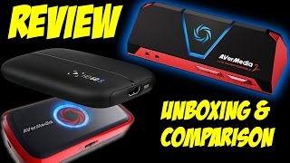 AverMedia Live Gamer Portable 2 Review Unboxing \u0026 Elgato HD 60 S Comparison