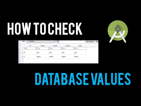 How to check Sqlite Database Values How to check Sqlite Database Values