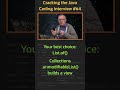 How can you create an unmodifiable list?  - Cracking the Java Coding Interview