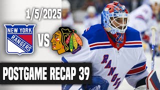 Ranger Fan Reaction Game 39┃NYR-6 CHI-2! THE RANGERS TAKE ADVANTAGE OF A POOR PERFORMING HAWKS TEAM!