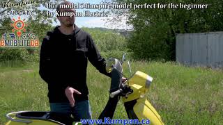 Our 54i:nspire model by Kumpan Electric, the best scooter in the world!