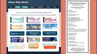 Library Databases 101 for Grade 9
