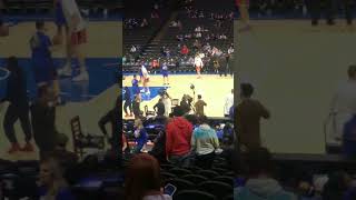 my first sixers game | 76ers game | family fun |basketball