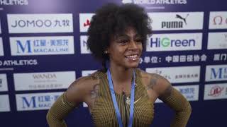 Sha'Carri Richardson: 'I Know What I Need To Work On' After Beaten In  Xiamen Diamond League 200m