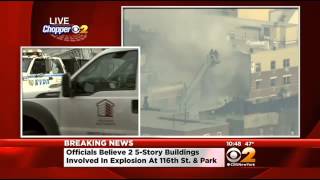 Eyewitness Describes East Harlem Explosion; Two Buildings Collapse