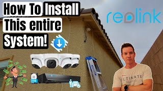 REOLINK 5MP POE CAMERA SETUP - ENTIRE SYSTEM QUICK & EASY! HOW TO