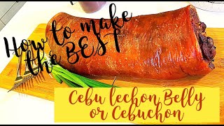 Cooking 101, Episode 4: How to Make the BEST Cebu -Style Lechon Belly/ Cebuchon