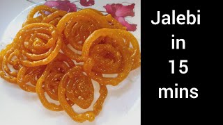 15 মিনিটত বনোৱা জেলেপী// Instant Jalebi recipe// Crispy Jalebi // Food Point