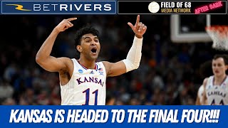 KANSAS IS HEADED TO THE FINAL FOUR!!! Jayhawks OUTLAST Miami!! | FIELD OF 68 AFTER DARK