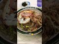 近所の大衆食堂で野菜炒め定食を食べる動画！