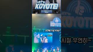 [LET’s KOYOTE!] 대구 코요태 콘서트에서 만난 초등학생 팬