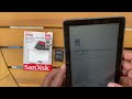 SanDisk 64GB MicroSD Card - Amazon Fire 8 Tablet Installation and Formatting Guide