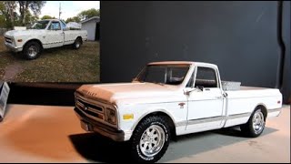 Converting a 1972 Chevy truck model to a 1968