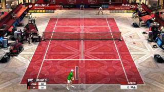 Virtua Tennis 3: Custom Player (All Around) V.S. Duke (LV.38)