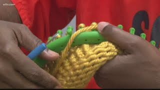 Inmates make gifts for nursing home residents