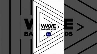 Create Amazing Backgrounds with Radio Waves in After Effects #tutorial