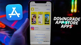 How to DOWNGRADE App Store Apps on iOS 14