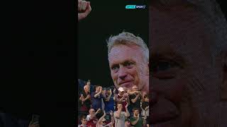 David Moyes waves goodbye to West Ham after his final home game at the London Stadium ⚒️ #Shorts