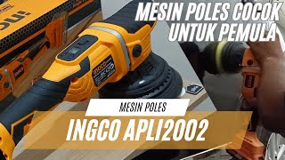 Mesin poles dual action cocok untuk pemula