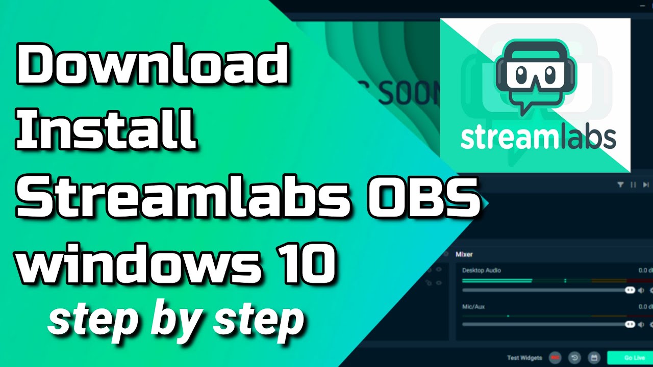 How To Download And Install Streamlabs OBS On Windows 10 Pc - YouTube