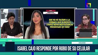 Milagros Leiva Entrevista - ENE 07 - ISABEL CAJO RESPONDE POR ROBO DE SU CELULAR | Willax