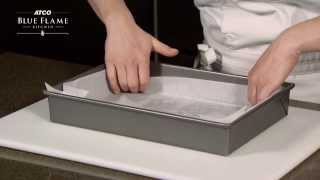 How to Line a Pan with Parchment Paper | ATCO Blue Flame Kitchen