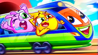 Subway Safety Song 🚅😻 | Funny Kids Songs 😻🐨🐰🦁 And Nursery Rhymes by Baby Zoo