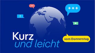 Deutsch lernen mit Videos | Kurz und leicht vom 07.11.2024 | mit deutschen Untertiteln