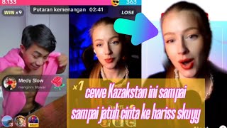 HARISS SKUYY bikin cewe Kazakstan kelepek lepek #prank #pklive #tiktoklive #ometv