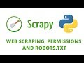 Python Scrapy Tutorial - 3 - Robots.txt and Web Scraping Rules