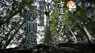 【古道を行く】妙圓越【奈良県】