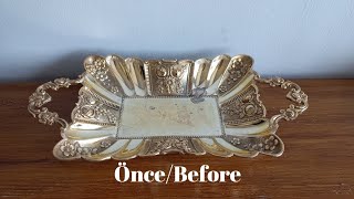 I Refurbished The Metal Tray My Sister Was About To Throw In The Trash