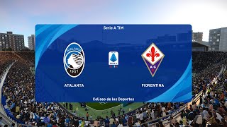 PES 2021 | Atalanta vs Fiorentina - Serie A Tim | Full Gameplay