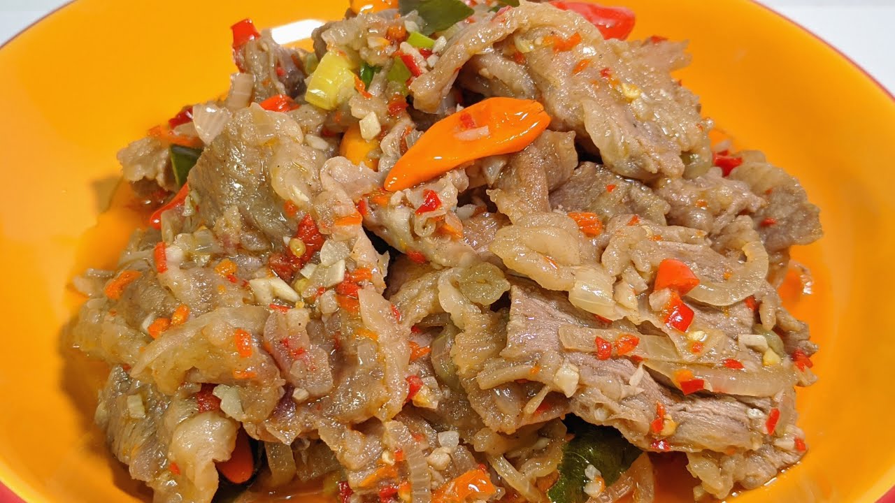 Ini Enak Sekali, Olahan Daging Pedas Dan Gurih | Resep Daging Sapi ...