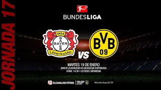 Partido Completo: Bayer Leverkusen vs Borussia Dortmund | Jornada 17 - Bundesliga