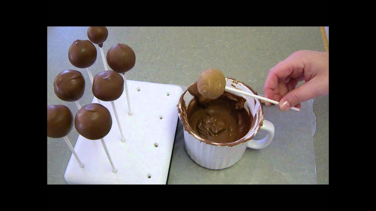 How To Dip Cake Pops Youtube