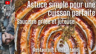 saucisse rôtie recette simple