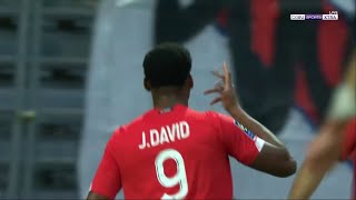 Jonathan David gives a Championship-like goal to Lille