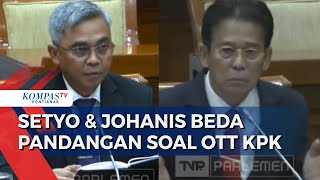 Beda Pandangan OTT dari Dua Pimpinan KPK Setyo Budiyanto \u0026 Johanis Tanak