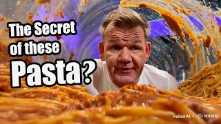 Gordon Ramsay's Spaghetti Water Slide Challenge EXPOSED by Will Smith! 🍝🤣 | AI Parody