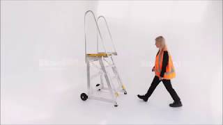 Stockmaster Step Thru Ladder from Reflex Equip