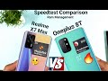 Realme X7 Max vs Oneplus 8T speedtest, ram management comparison dimensity 1200 vs snapdragon 865🔥🔥🔥