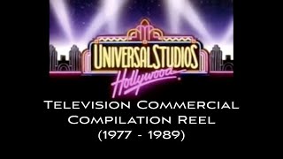 Universal Studios Hollywood Television Commercial Compilation Reel (1977 - 1989)