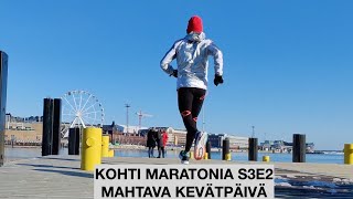 Kohti maratonia S3E2: Mahtava kevätpäivä