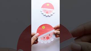 🎅 DIY Santa Claus Made of Paper 🎄/Easy Christmas Craft Ideas/ Festive Origami Shorts