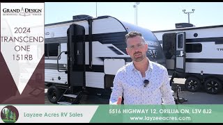 2024 Grand Design Transcend One 151RB - Layzee Acres RV Sales